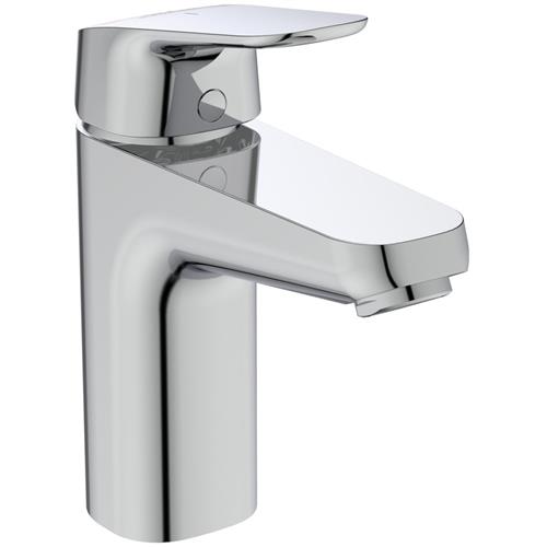 Håndvaskarmatur 1-grebs keramisk kartouche, push-open bundventil, 110 mm tud, 5 l/min vandbesparelse - Ideal Standard