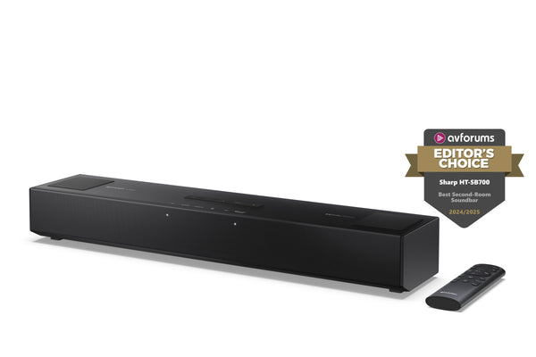 Sharp HT-SB700 2.0.2-channel Lydbarsystem Sort