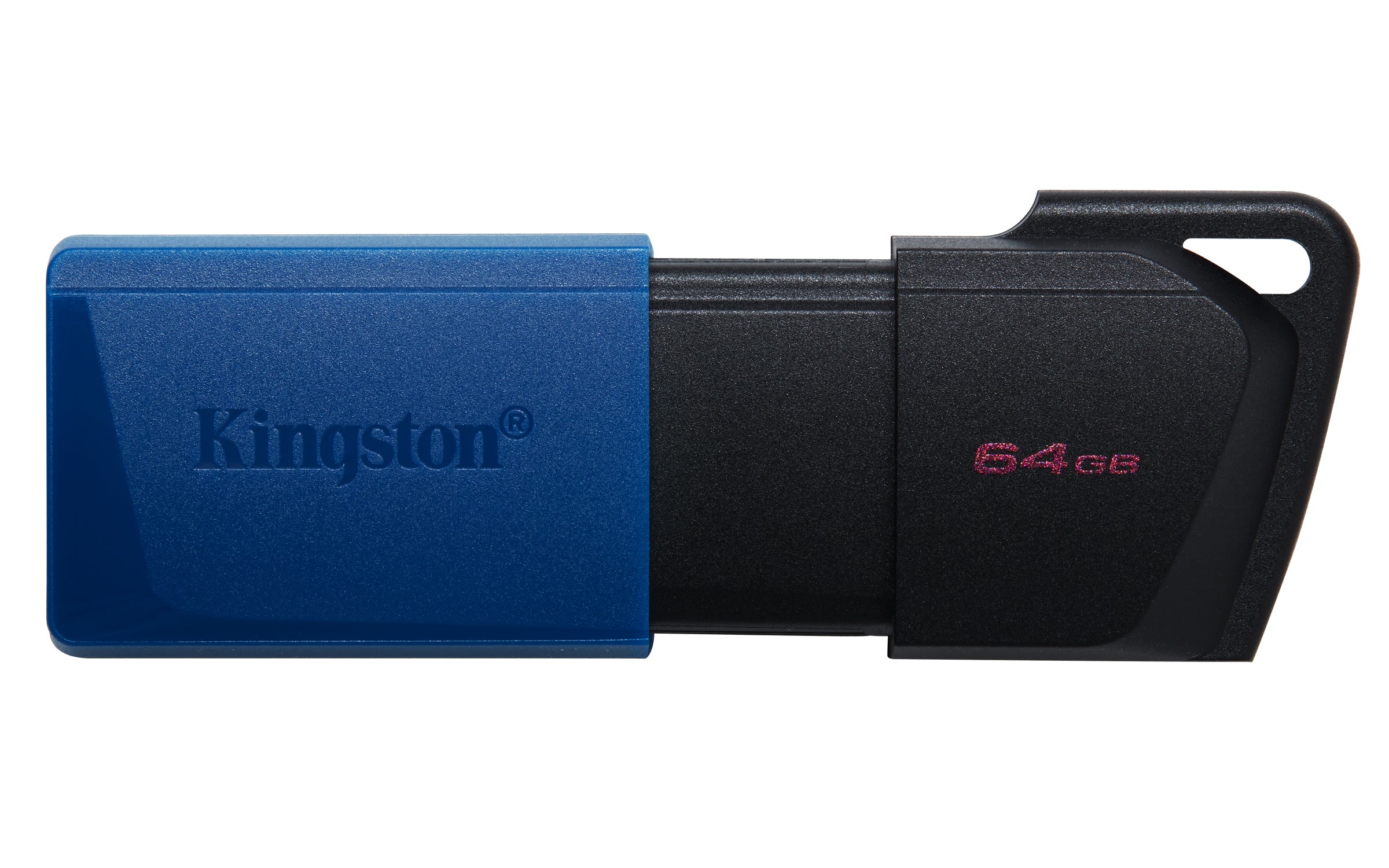 Kingston DataTraveler 64GB USB 3.2 Gen 1 USB stick Sort Blå