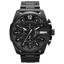 Diesel Dz4283 Men S Chronograph Mega Chief ur med sort PVD-belægning