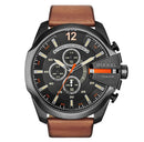 Diesel Dz4343 Men S Mega Chief brun Chronograph ur
