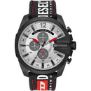 Diesel Dz4512 Men S Chronograph Mega Chief sort gråt ur