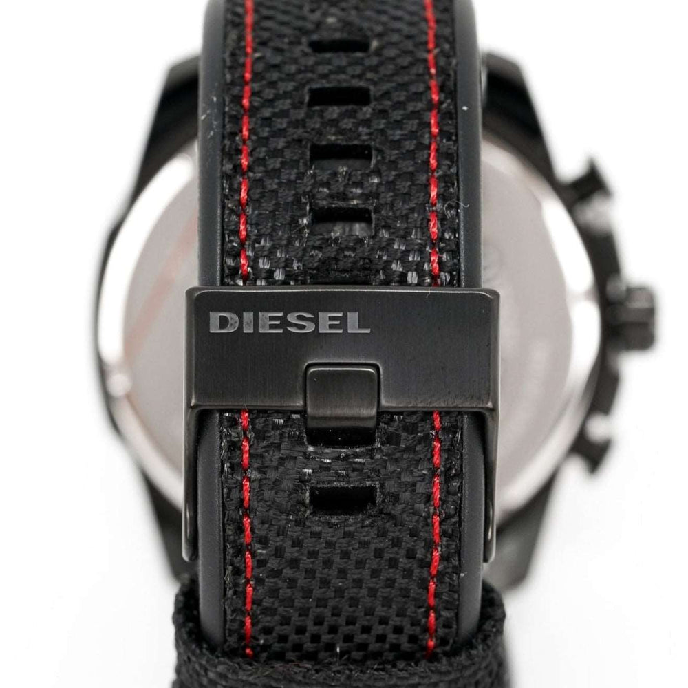 Diesel Dz4512 Men S Chronograph Mega Chief sort gråt ur
