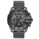 Diesel Dz4527 Men S Chronograph Mega Chief Gunmetal meshlænke ur