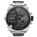 Diesel Dz7221 Men S Mr Daddy sølv Chronograph ur