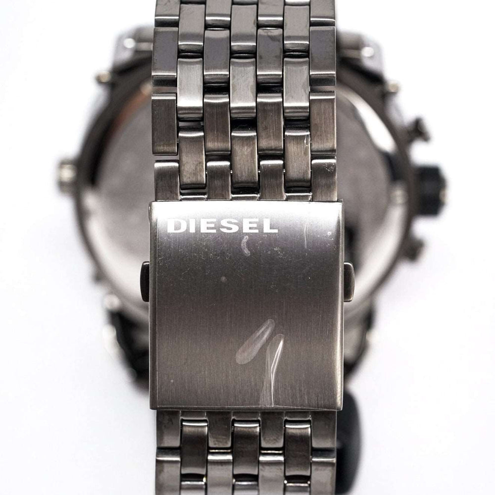 Diesel Dz7247 Men S Chronograph Big Daddy Gun Metal ur