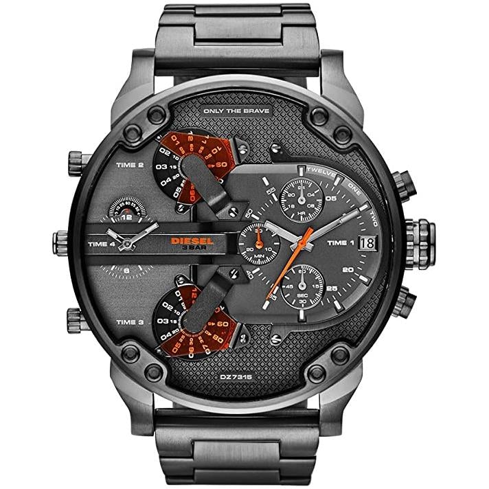 Diesel Dz7315 Men S Gunmetal Mr Daddy 2 0 Chronograph ur