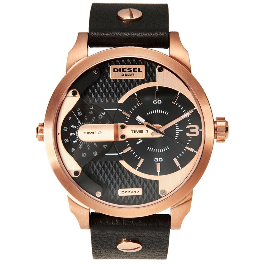 Diesel Dz7317 Men S roseguld Mini Daddy Chronograph ur