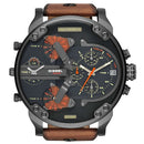 Diesel Dz7332 Men S Mr Daddy 2 0 sort Chronograph ur
