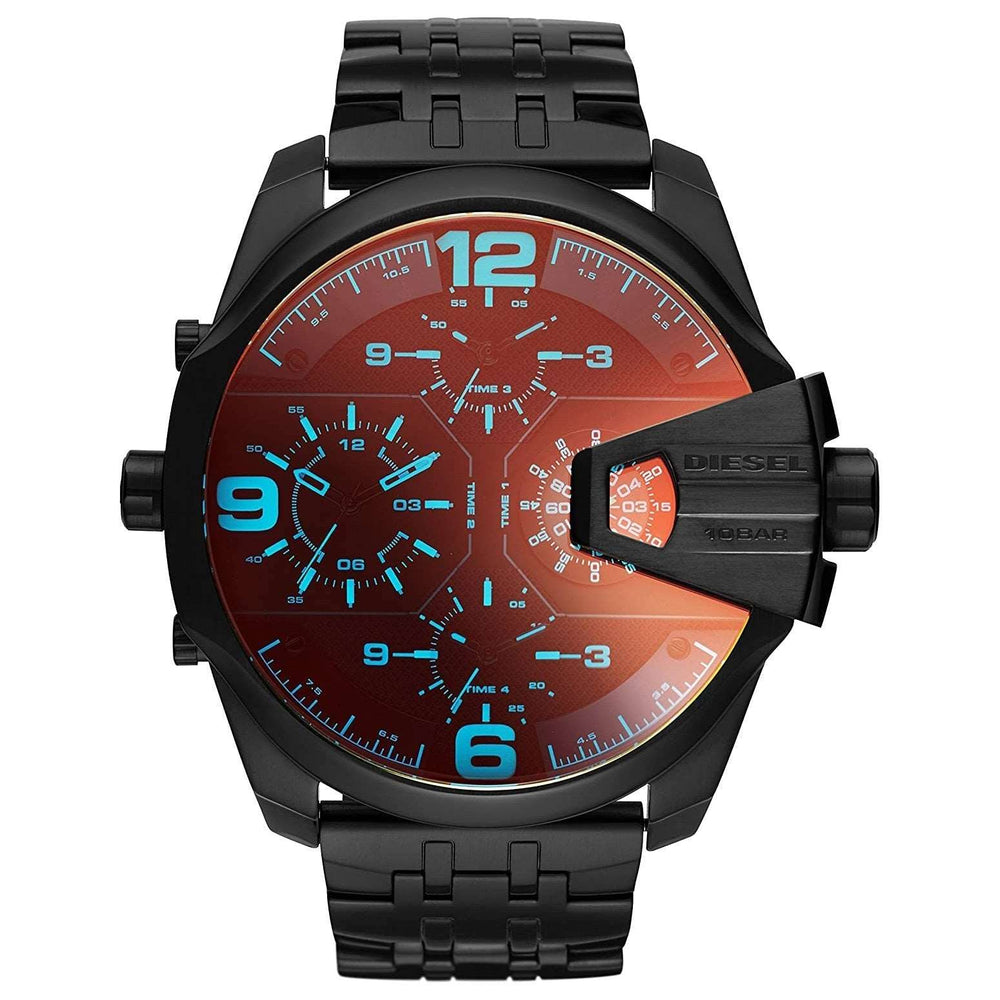 Diesel Dz7373 Men S Uber Chief sort Chronograph ur