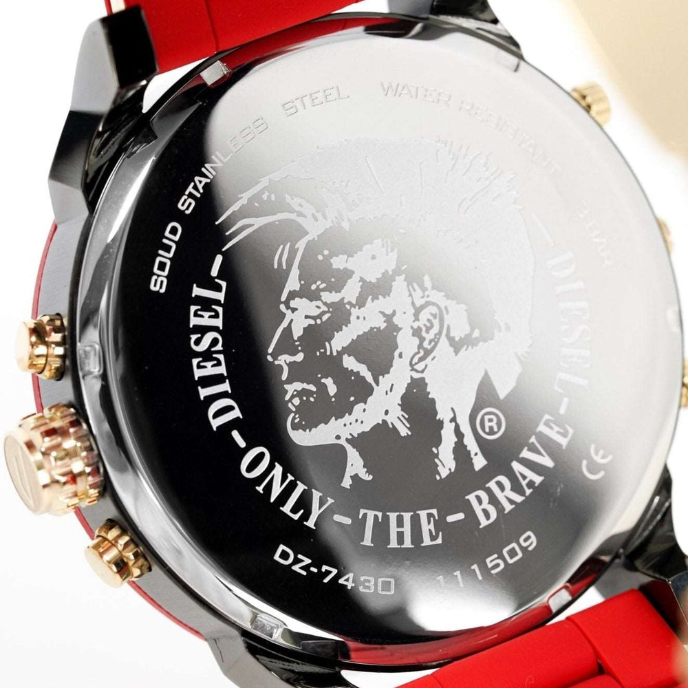 Diesel Dz7430 Men S Chronograph Mr Daddy 2 0 rødt ur