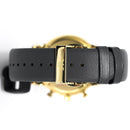 Emporio Armani Ar0386 Men S Gianni Chronograph ur med guldfarvet PVD-belægning