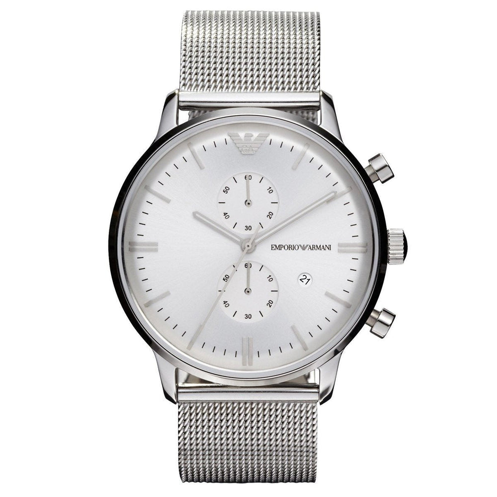 Emporio Armani Ar0390 Men S Chronograph stål ur