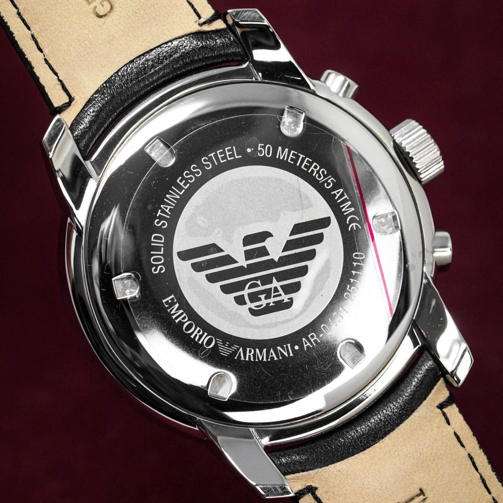 Emporio Armani Ar0431 Men S Classic Chronograph ur