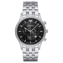 Emporio Armani Ar11017 Men S sort Chronograph ur