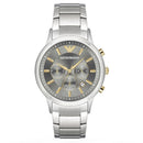 Emporio Armani Ar11047 Men S sølv Chronograph ur