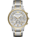 Emporio Armani Ar11076 Men S tofarvet Chronograph ur