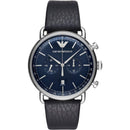Emporio Armani Ar11105 Men S Aviator blåt ur