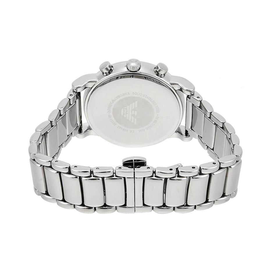 Emporio Armani Ar11132 Men S Luigi sølv Chronograph ur