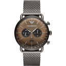 Emporio Armani Ar11141 Men S Gunmetal Chronograph ur