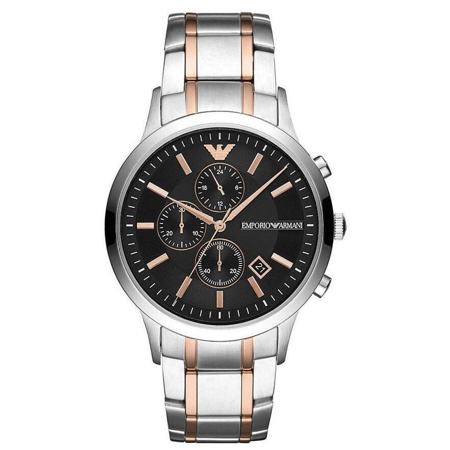 Emporio Armani Ar11165 Men S Renato tofarvet Chronograph ur
