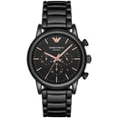 Emporio Armani Ar1509 Men S roseguld Chronograph ur
