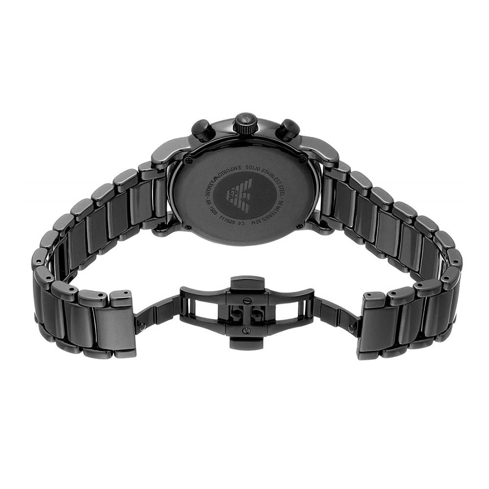 Emporio Armani Ar1509 Men S roseguld Chronograph ur