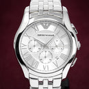Emporio Armani Ar1702 Men S Valente Chronograph stål ur