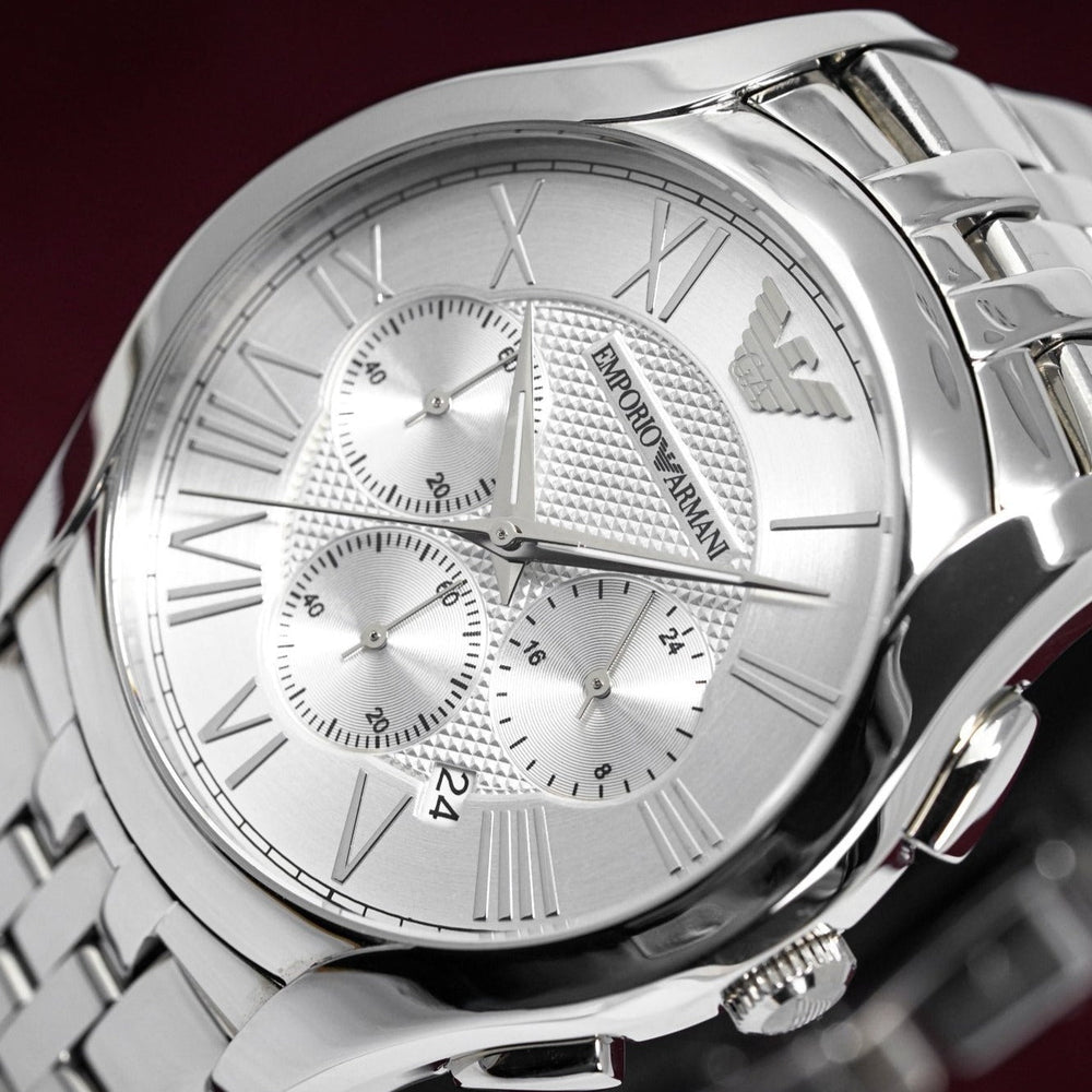 Emporio Armani Ar1702 Men S Valente Chronograph stål ur