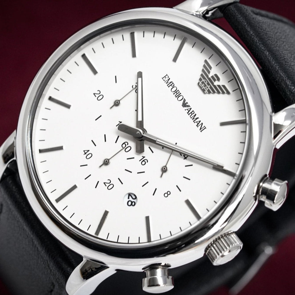 Emporio Armani Ar1807 Men S Luigi Chronograph stål ur