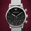 Emporio Armani Ar1808 Men S Luigi Chronograph meshlænke ur