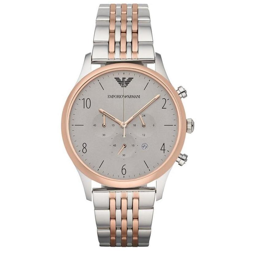 Emporio Armani Ar1864 Men S tofarvet Chronograph ur