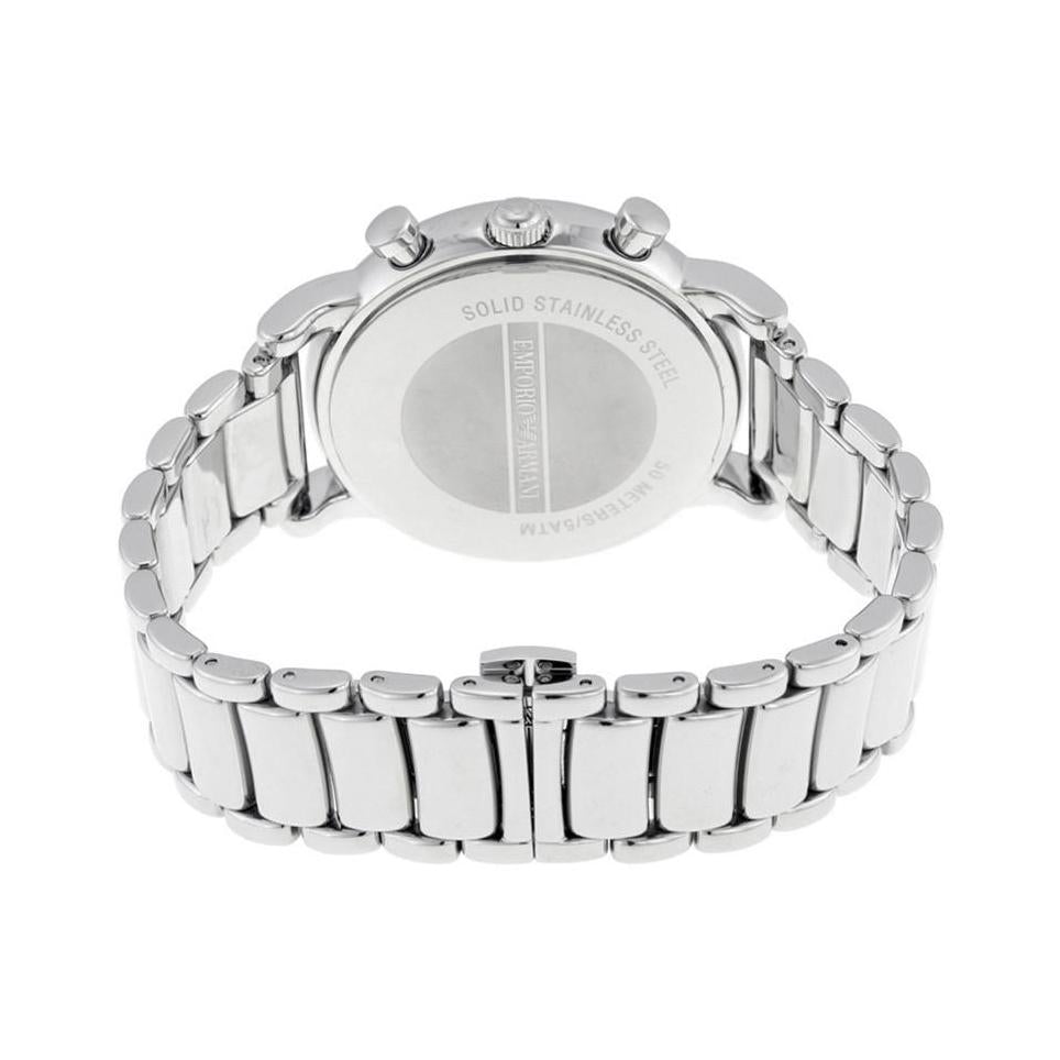 Emporio Armani Ar1894 Men S Luigi sølv Chronograph ur