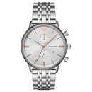 Emporio Armani Ar1933 Men S sølv Tone Chronograph ur