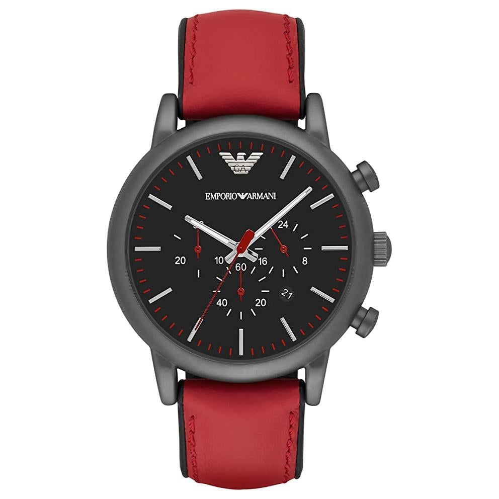 Emporio Armani Ar1971 Men S Luigi rød Chronograph ur