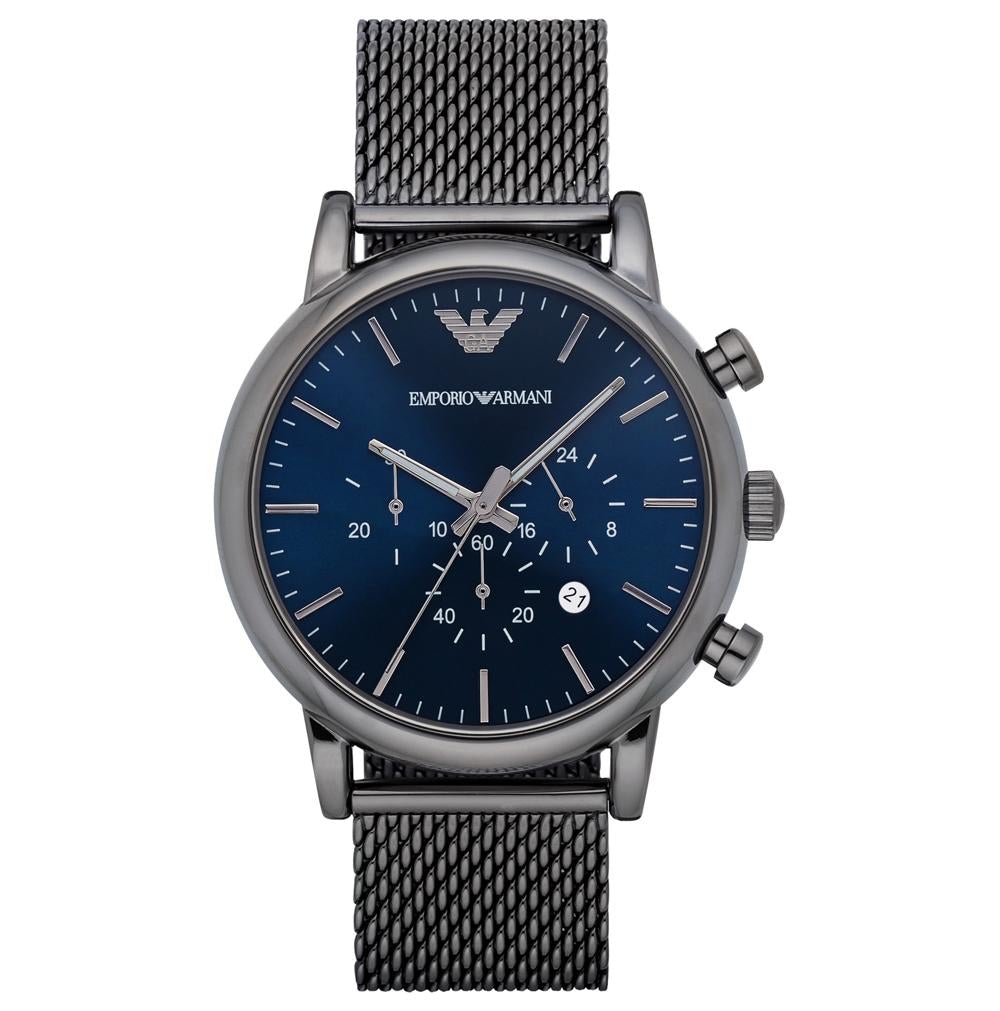 Emporio Armani Ar1979 Men S Gunmetal ur