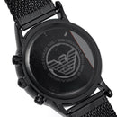 Emporio Armani Ar2498 Men S Chronograph ur sort PVD-belægning