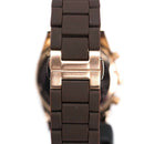 Emporio Armani Ar5891 dameur Chronograph brun