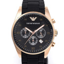 Emporio Armani Ar5906 dameur Sportivo Chronograph ur med roseguld PVD-belægning