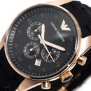Emporio Armani Ar5906 dameur Sportivo Chronograph ur med roseguld PVD-belægning