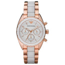 Emporio Armani Ar5942 dameur roseguld Chronograph