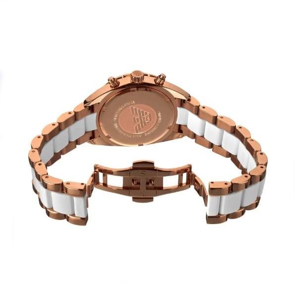 Emporio Armani Ar5942 dameur roseguld Chronograph