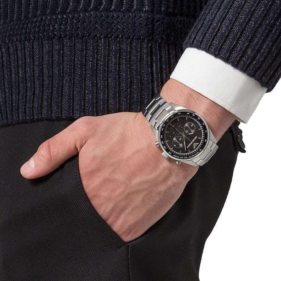 Emporio Armani Ar5980 Men S sort ur