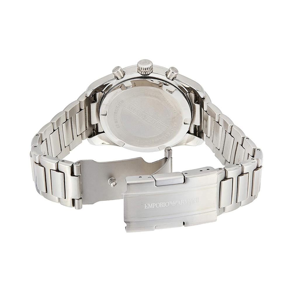 Emporio Armani Ar6013 Men S Sportivo sølv Chronograph ur