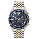 Emporio Armani Ar6088 Men S blå Chronograph ur