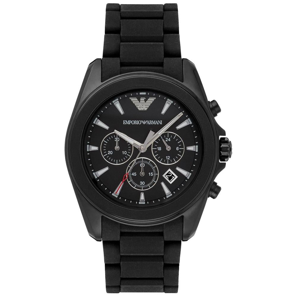 Emporio Armani Ar6092 Men S sort Chronograph ur