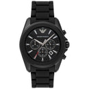 Emporio Armani Ar6092 Men S sort Chronograph ur