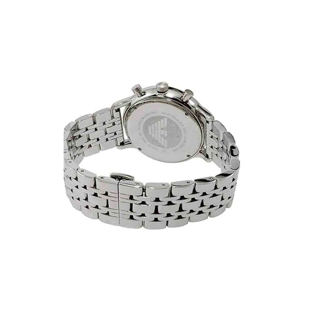 Emporio Armani Ar80013 Men S blå skive sølv ur