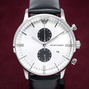 Emporio Armani Men S Ar0385 Chronograph ur sort ur