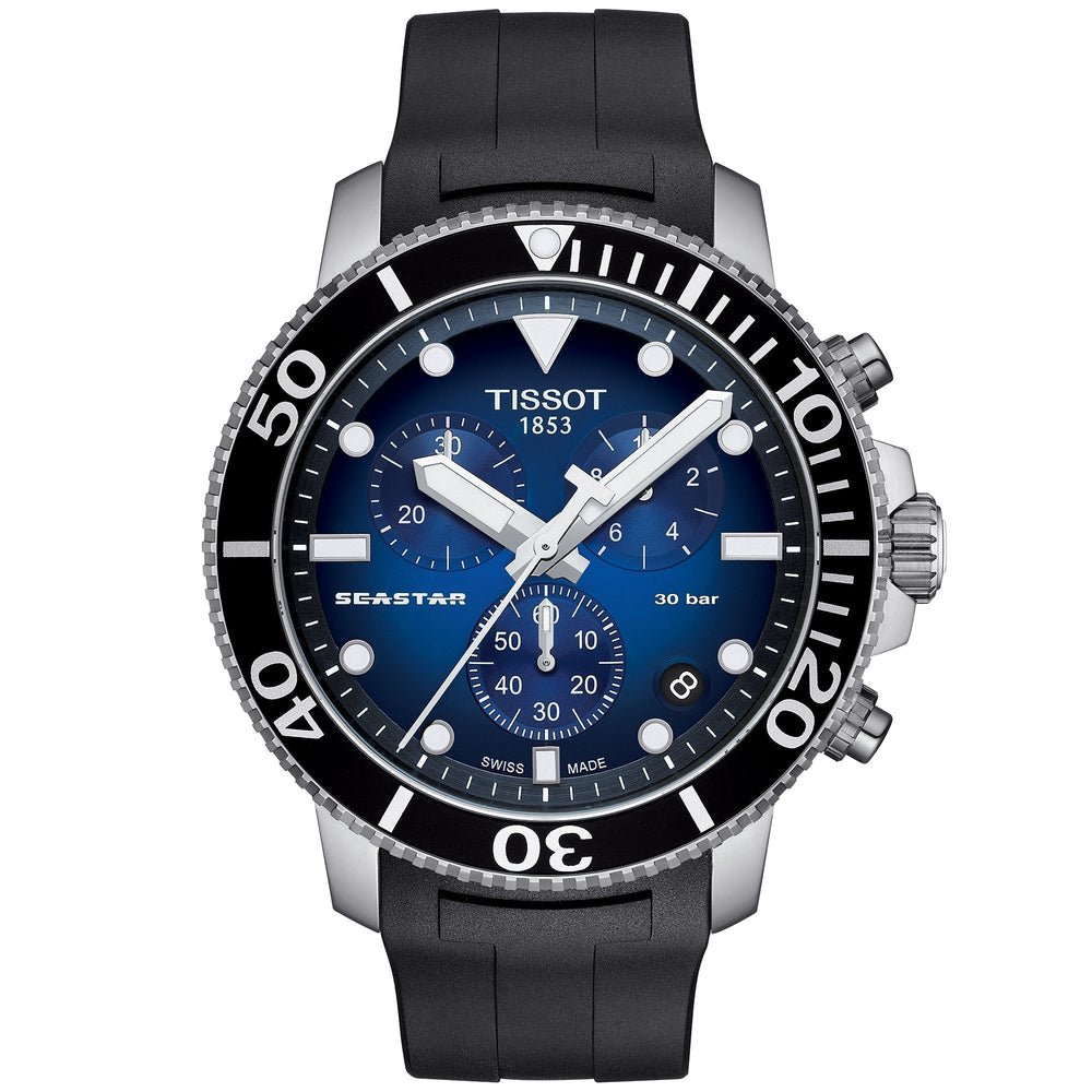 Tissot Seastar 1000 Chronograph blåt herreur T120.417.17.041.00
